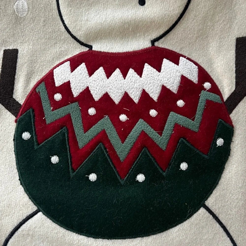 Crate&barrel Fair Isle Snowman 20
